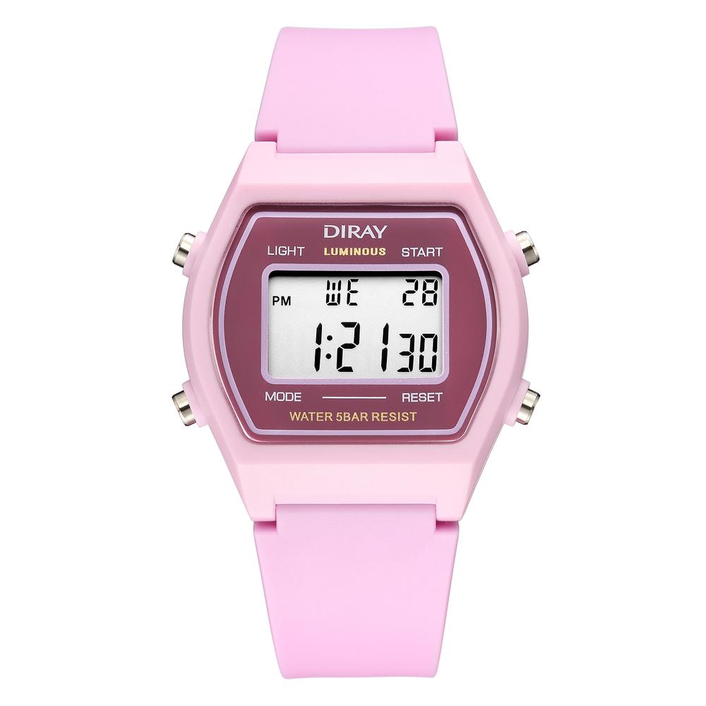 Foto 2 pulgar | Reloj de Pulsera Diray DR362G6 color Rosa para Mujer