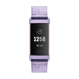Foto 2 | Pulsera Fitbit color Púrpura Charge3 NFC Control Actividad