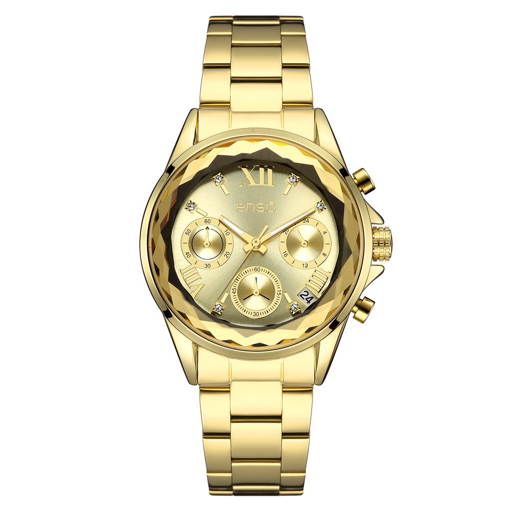 Foto 2 pulgar | Reloj de Pulsera Enso Ew1049l2 color Dorado para Mujer