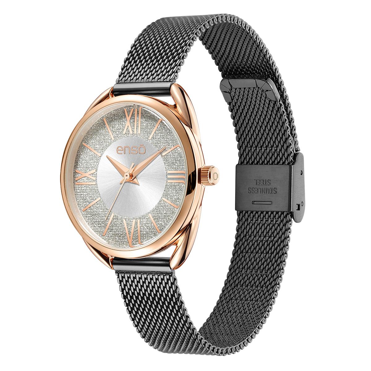Foto 3 pulgar | Reloj de Pulsera Enso Ew9267l3 color Gris para Mujer