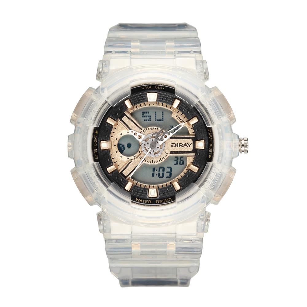 Reloj de Pulsera Diray Dr216adct1 Transparente para Mujer