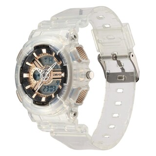 Foto 2 | Reloj de Pulsera Diray Dr216adct1 Transparente para Mujer