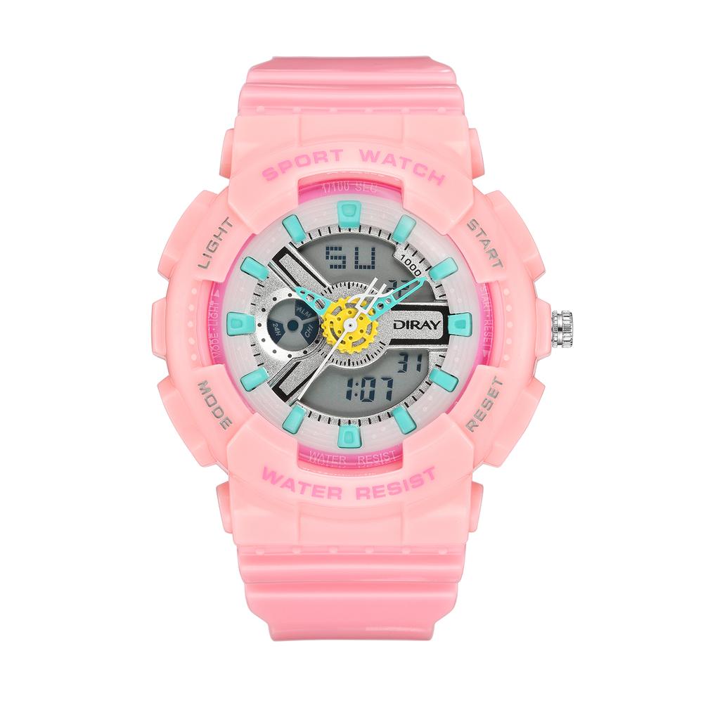 Foto 2 pulgar | Reloj de Pulsera Diray Dr216adc3 color Rosa para Mujer