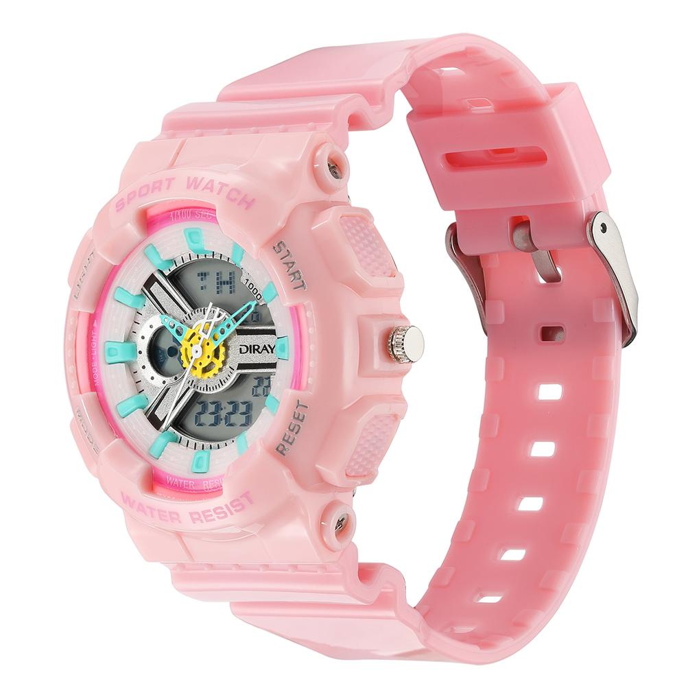 Foto 3 pulgar | Reloj de Pulsera Diray Dr216adc3 color Rosa para Mujer