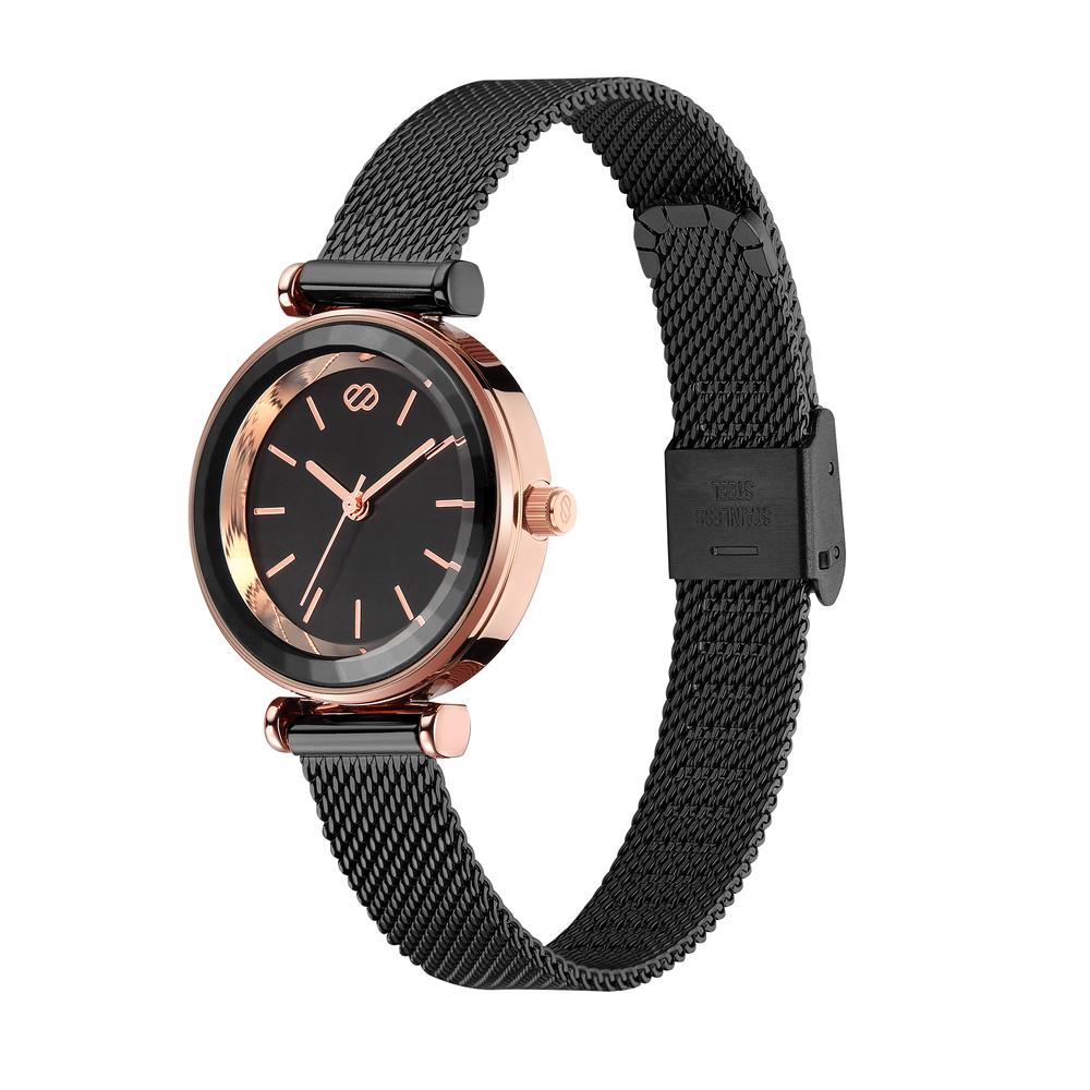 Foto 2 | Reloj de Pulsera Enso Ew1051l3 Negro para Mujer