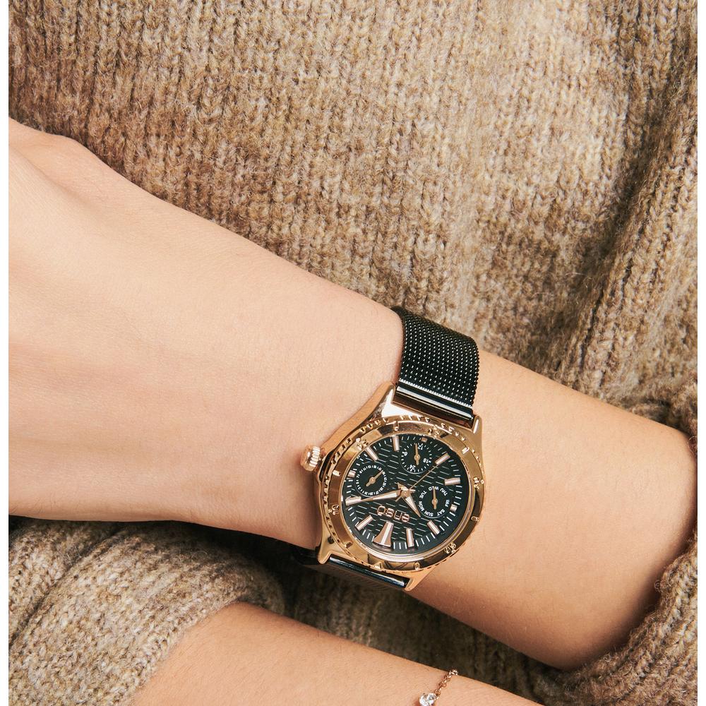 Foto 3 pulgar | Reloj Enso EW1055L3 Negro para Mujer