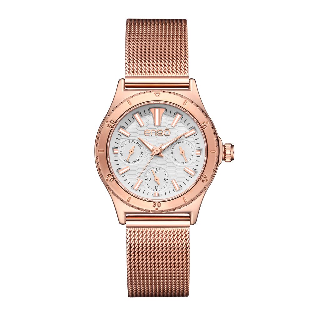 Foto 2 pulgar | Reloj de Pulsera Enso para Mujer Ew1055l1 Oro Rosa