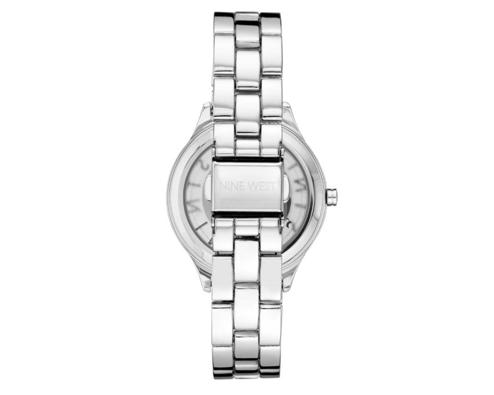 Foto 4 pulgar | Reloj para Mujer Nine West Silver Collection Plata Nw2589wtsv