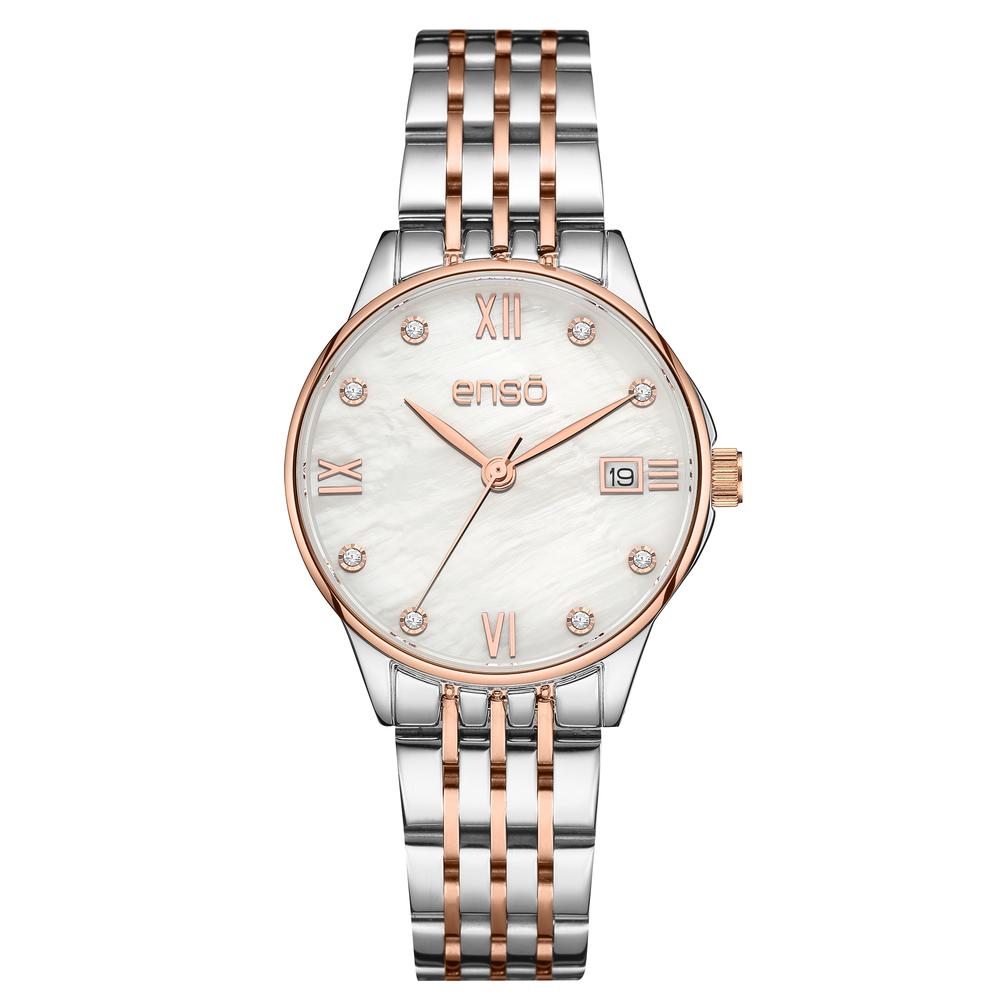 Foto 2 pulgar | Reloj De Pulsera Enso Para Mujer Ew1053l1 Bitono Rg