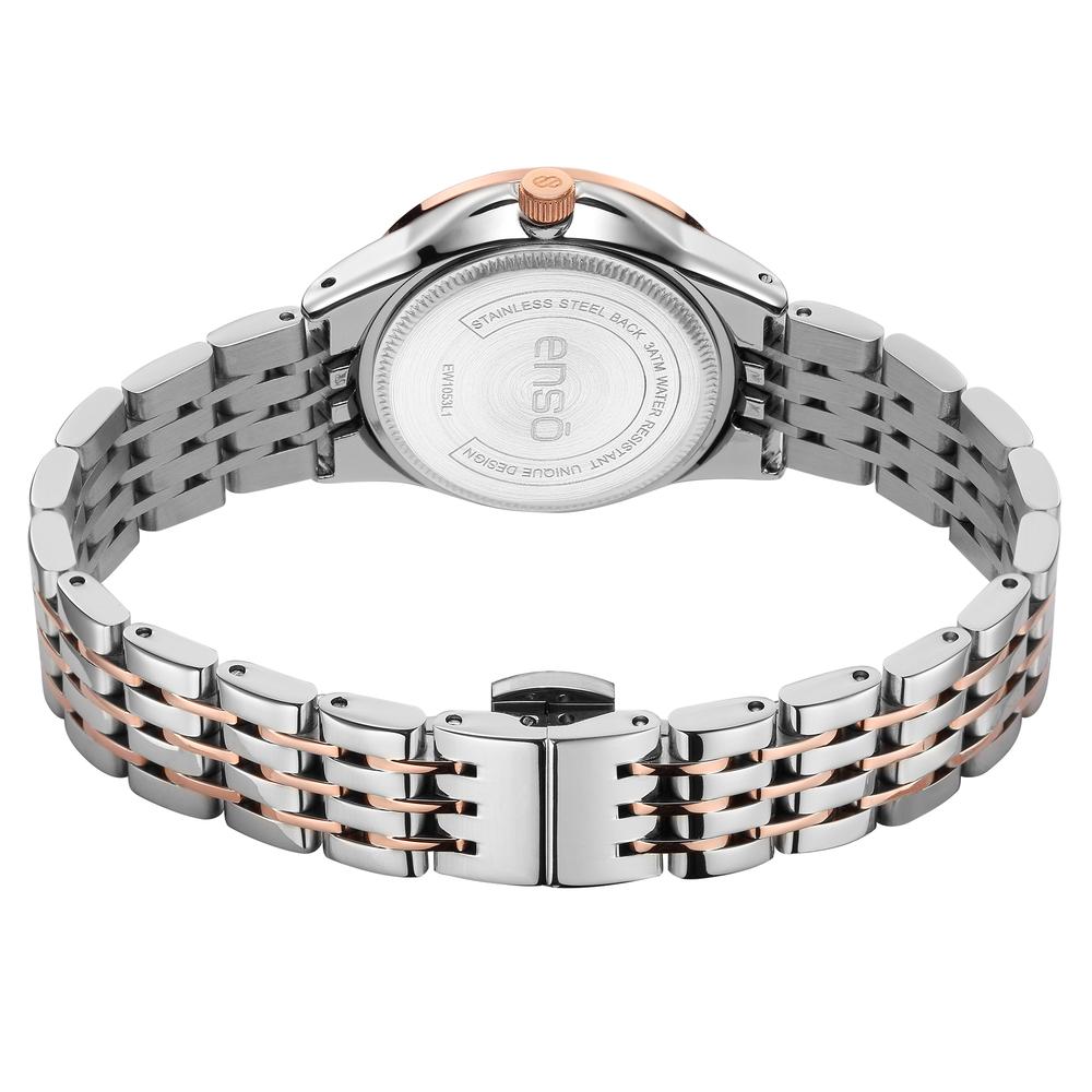 Foto 4 pulgar | Reloj De Pulsera Enso Para Mujer Ew1053l1 Bitono Rg