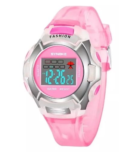 Reloj Infantil Wünd  con Cronometro Rosa