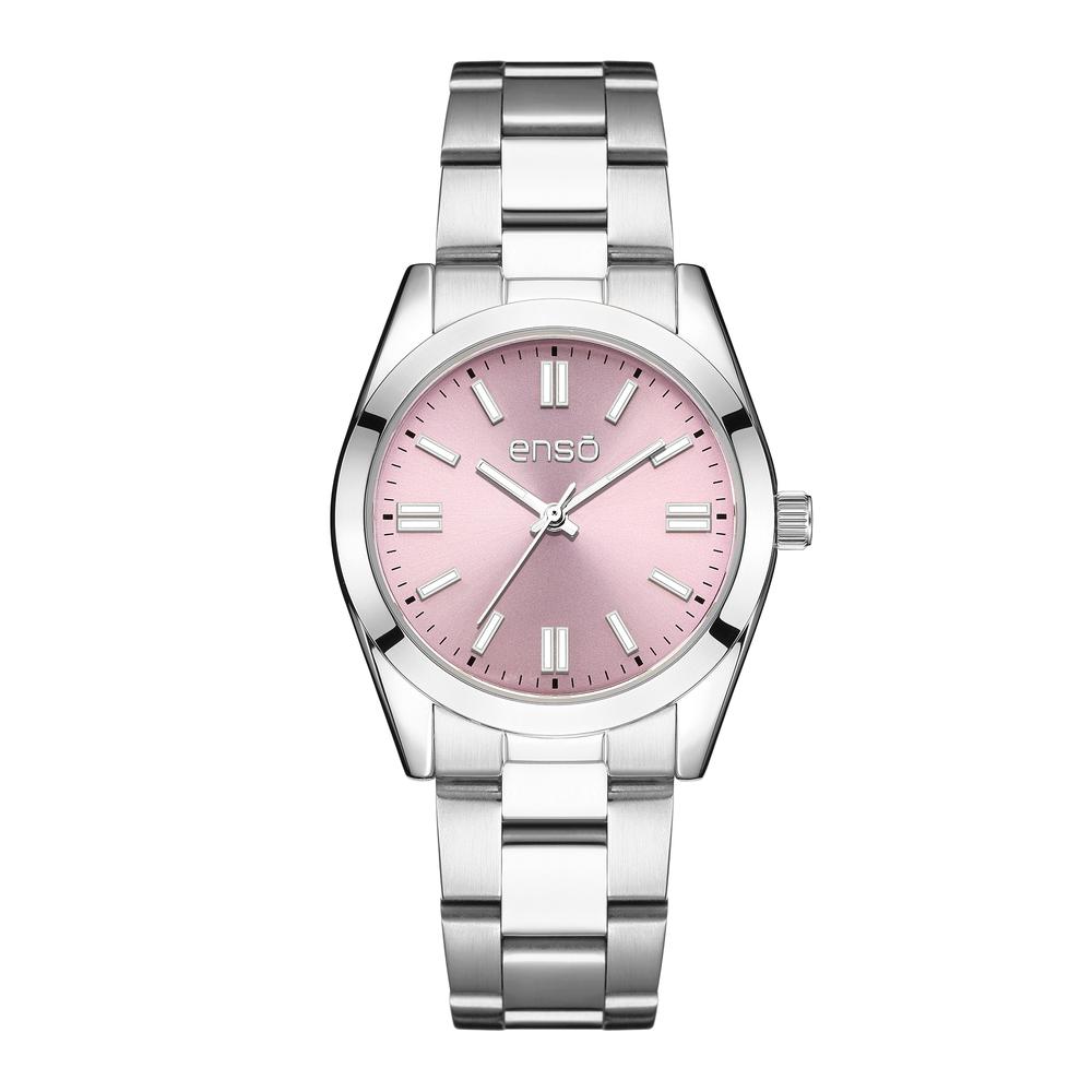 Foto 2 pulgar | Reloj De Pulsera Enso Para Dama Ew1060l2 Rosa