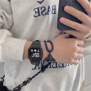 Foto 2 | Reloj Deportivo Contra Agua Pantalla Digital Eo Safe Imports Esi-12972 Negro