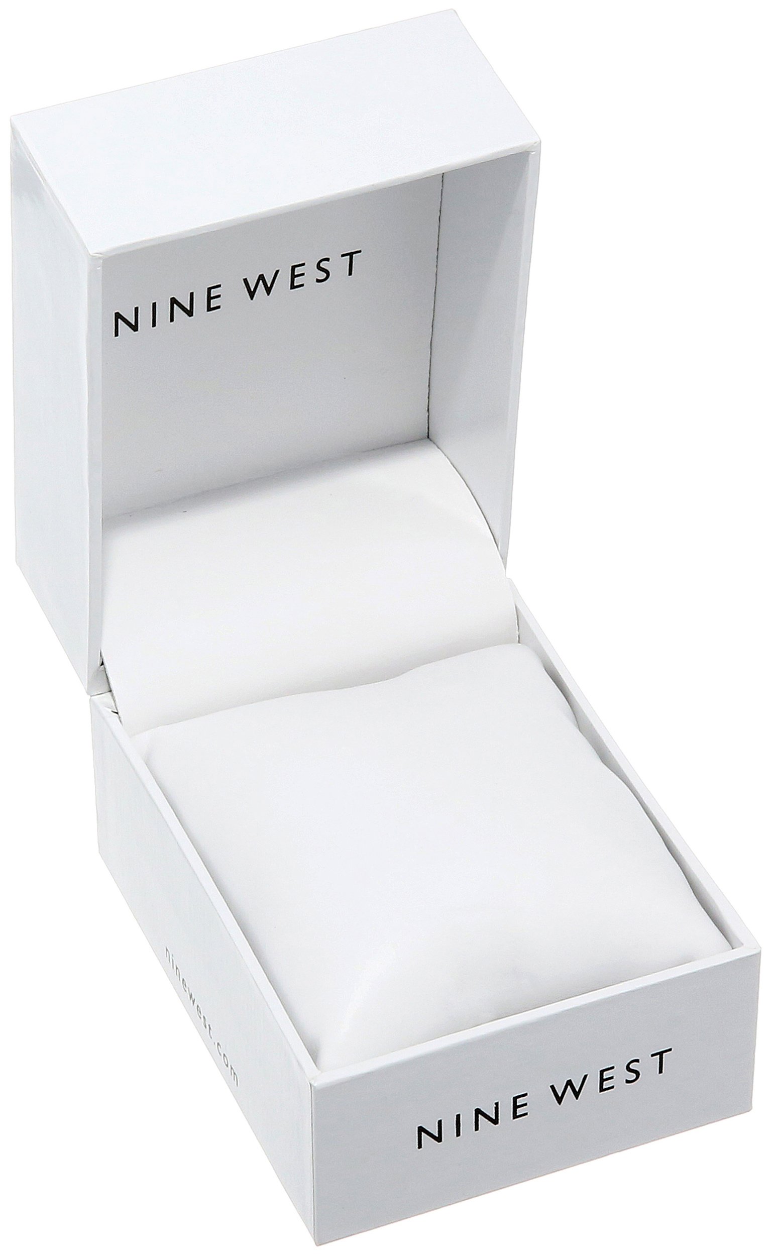 Foto 4 | Brazalete de Malla Watch Nine West Plateado para Mujer Caja de 31 mm - Venta Internacional