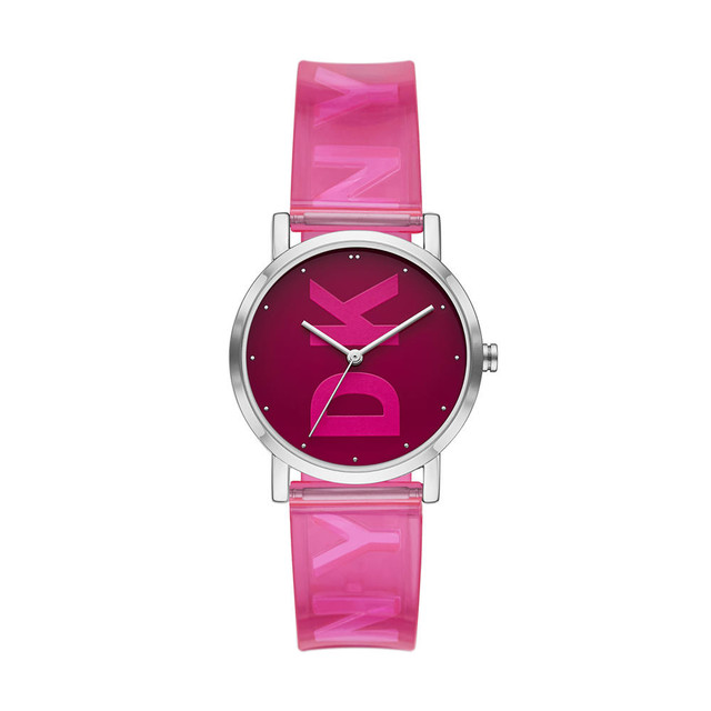 Foto 2 pulgar | Reloj DKNY Soho NY9207 Rosa para Mujer