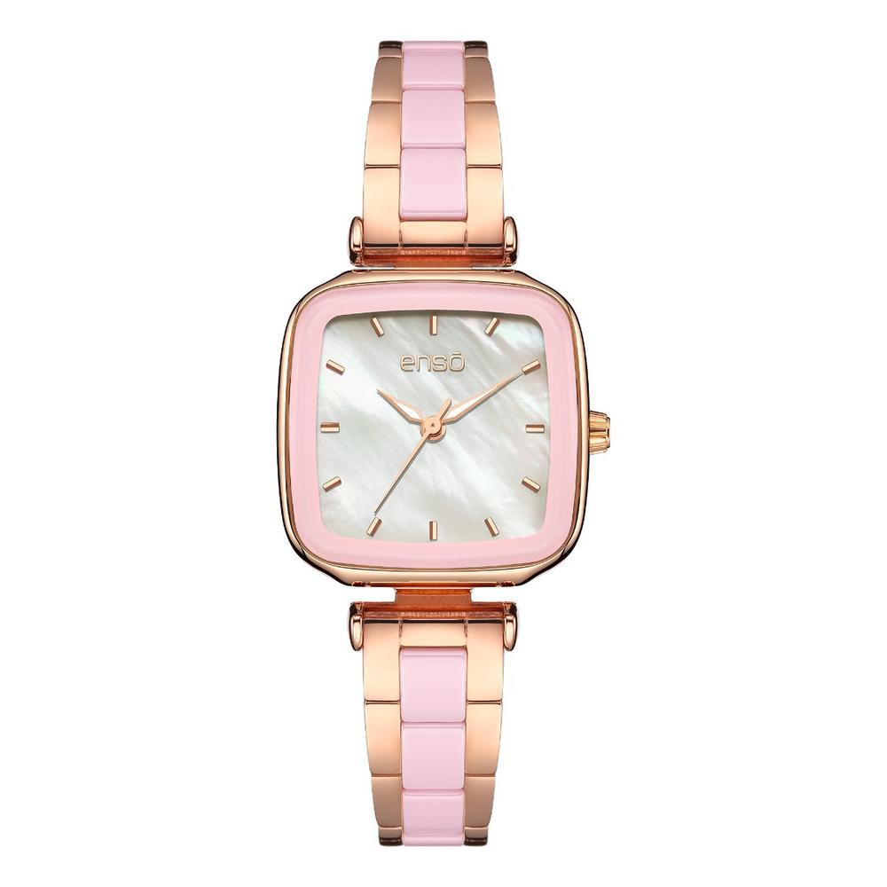 Foto 2 pulgar | Reloj de Pulsera Enso EW1067L2 Oro Rosa Cerámica para Dama