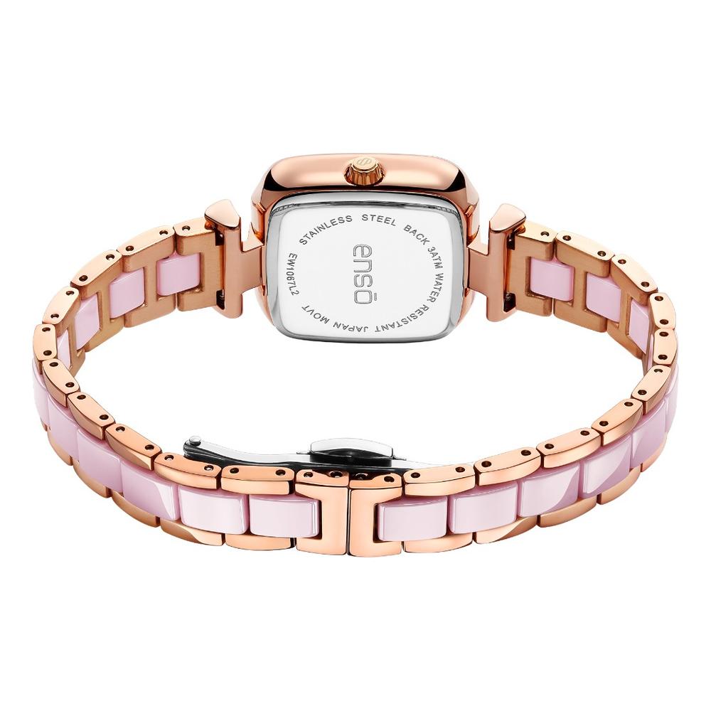 Foto 4 pulgar | Reloj de Pulsera Enso EW1067L2 Oro Rosa Cerámica para Dama