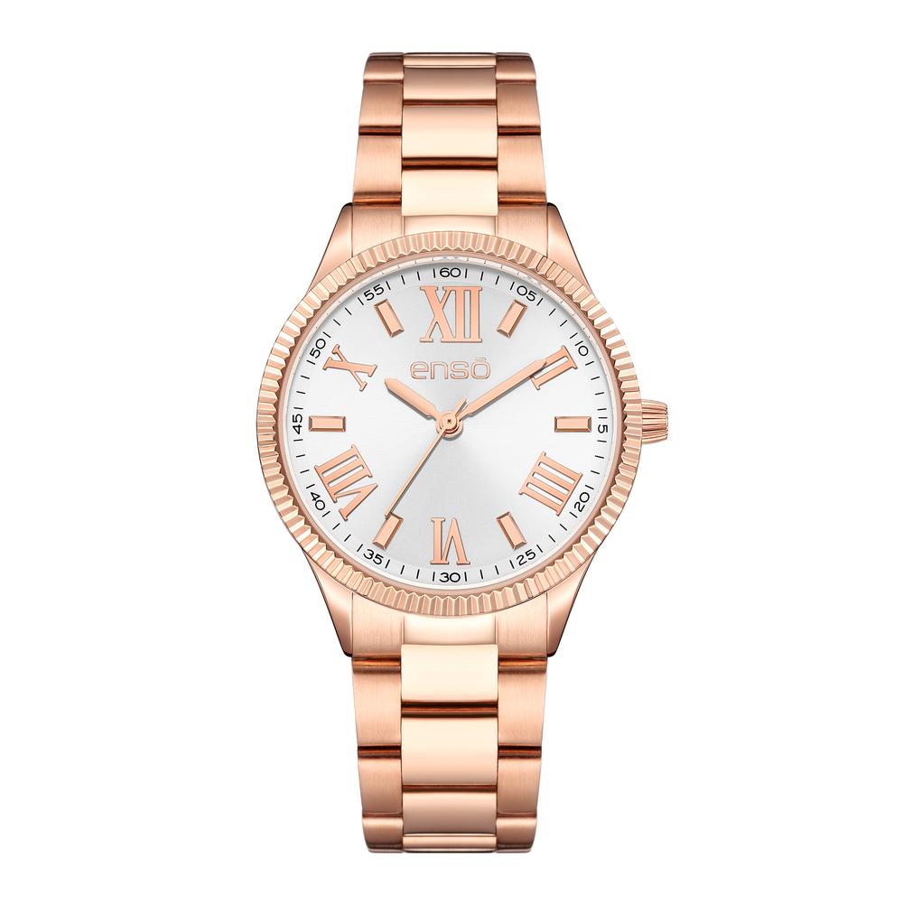 Foto 2 pulgar | Reloj de Pulsera Enso Ew1064l3 Oro Rosa para Mujer