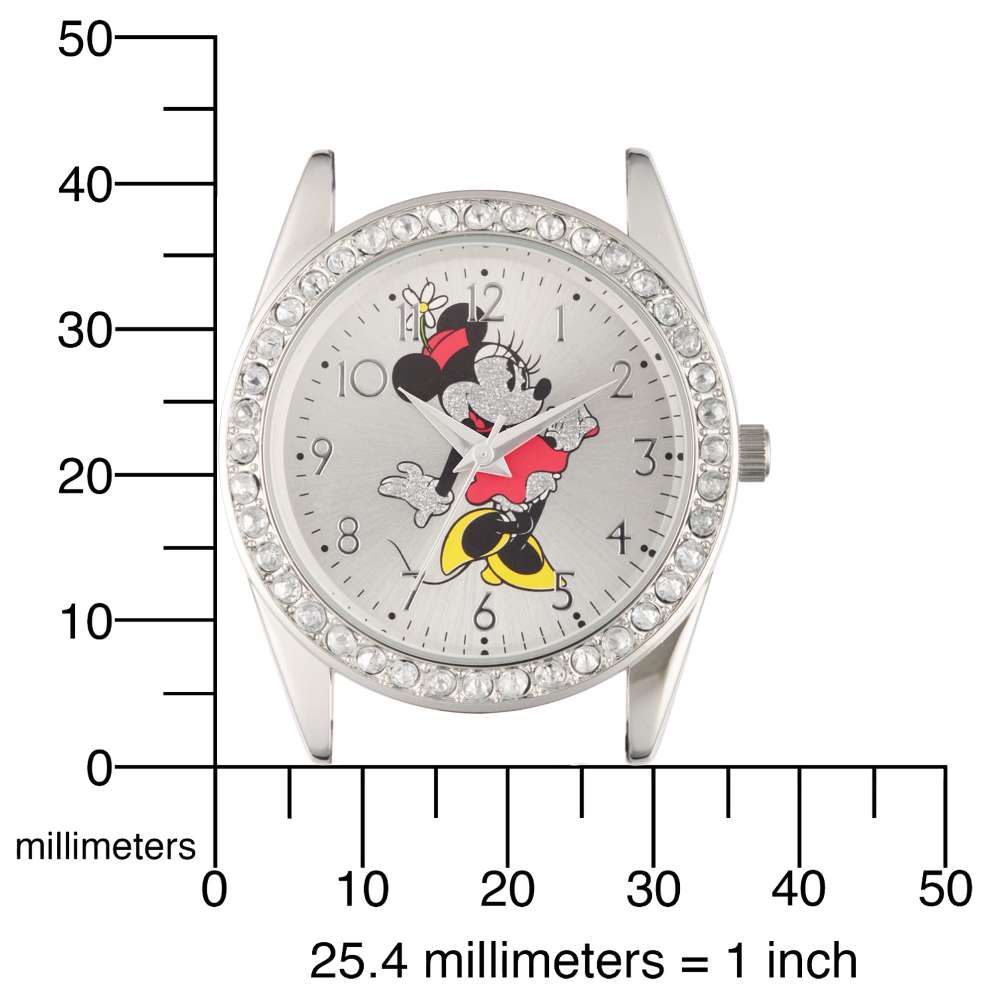 Foto 6 pulgar | Reloj Disney de Cuarzo Analógico Brillante 30 mm para Adultos - Venta Internacional