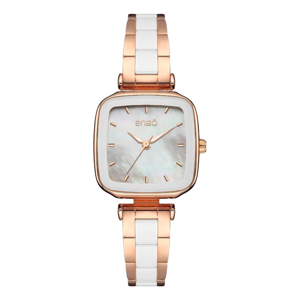 Reloj de Pulsera Enso EW1067L1 Blanco Cerámica para Dama