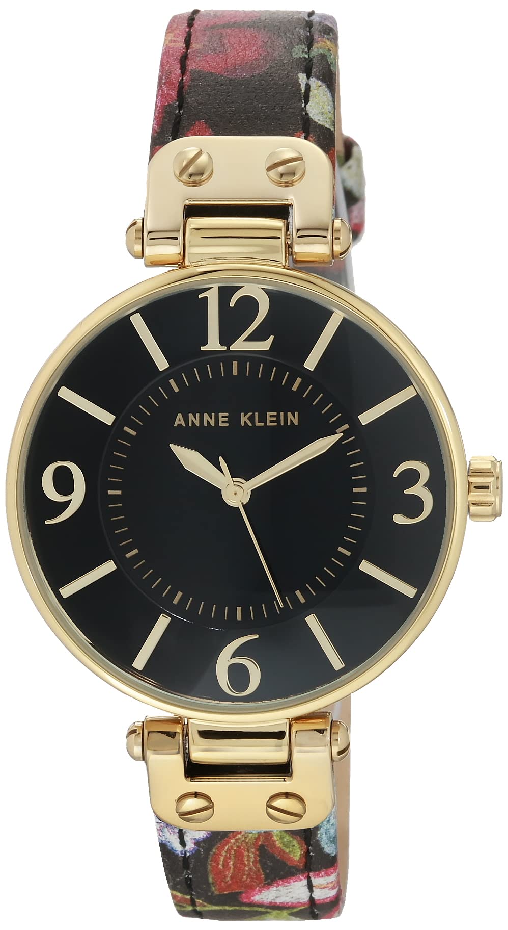 Foto 2 pulgar | Reloj Anne Klein Correa de Piel para Mujer Resistente al Agua 30 m - Venta Internacional