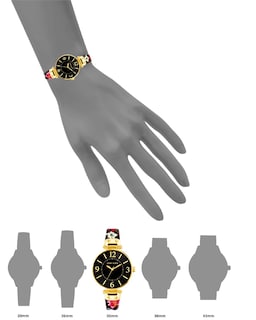 Foto 2 | Reloj Anne Klein Correa de Piel para Mujer Resistente al Agua 30 m - Venta Internacional