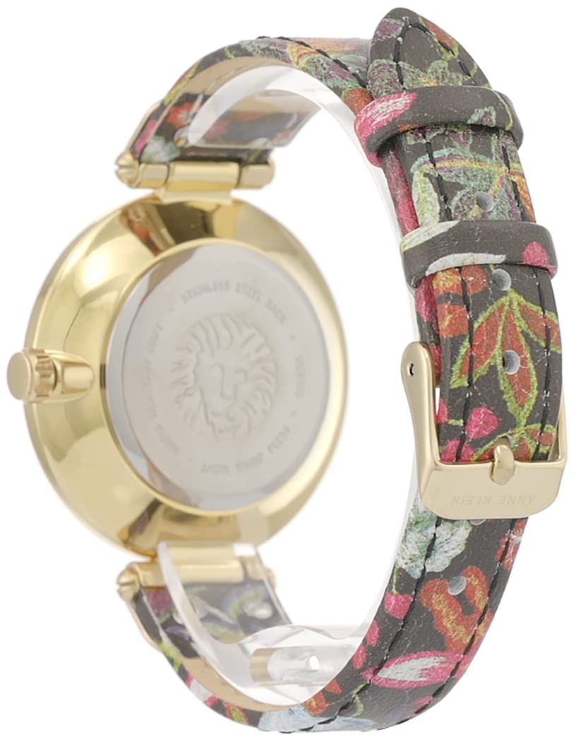 Foto 6 pulgar | Reloj Anne Klein Correa de Piel para Mujer Resistente al Agua 30 m - Venta Internacional