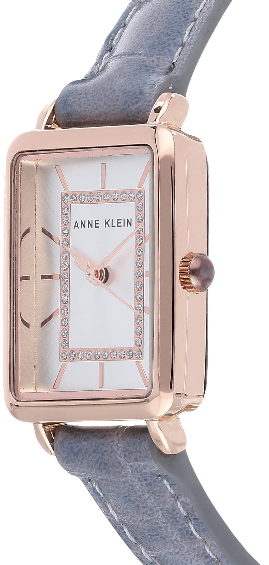 Foto 4 pulgar | Reloj Anne Klein con Correa de Piel Sintética para Mujer - Venta Internacional