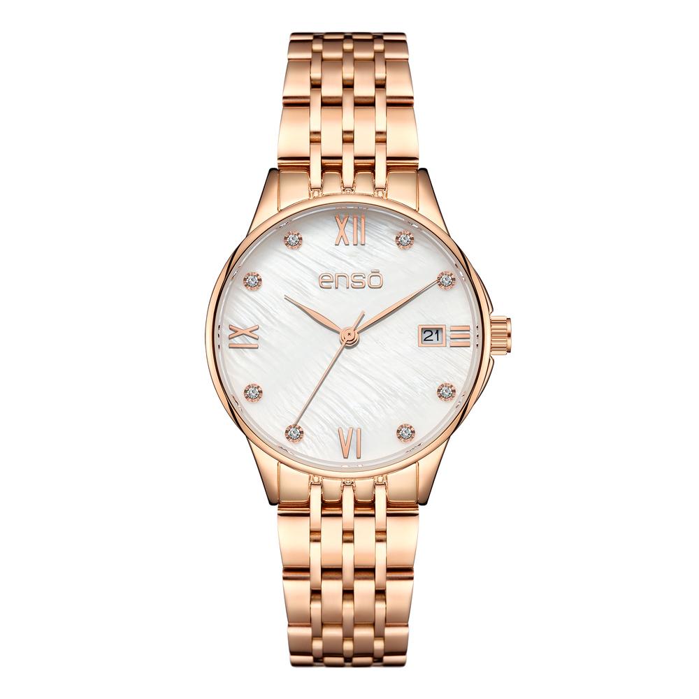 Foto 2 pulgar | Reloj de Pulsera Enso Ew1053l2 Oro Rosa para Mujer