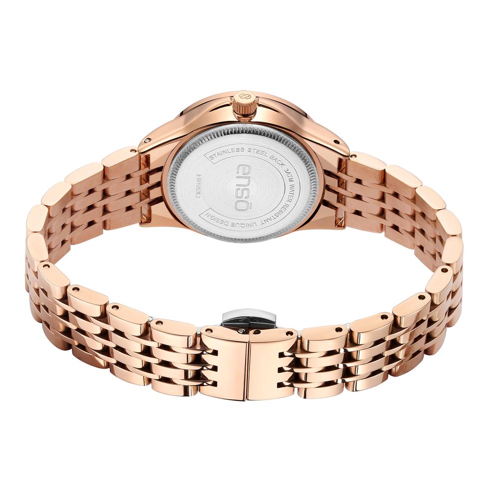 Foto 4 pulgar | Reloj de Pulsera Enso Ew1053l2 Oro Rosa para Mujer