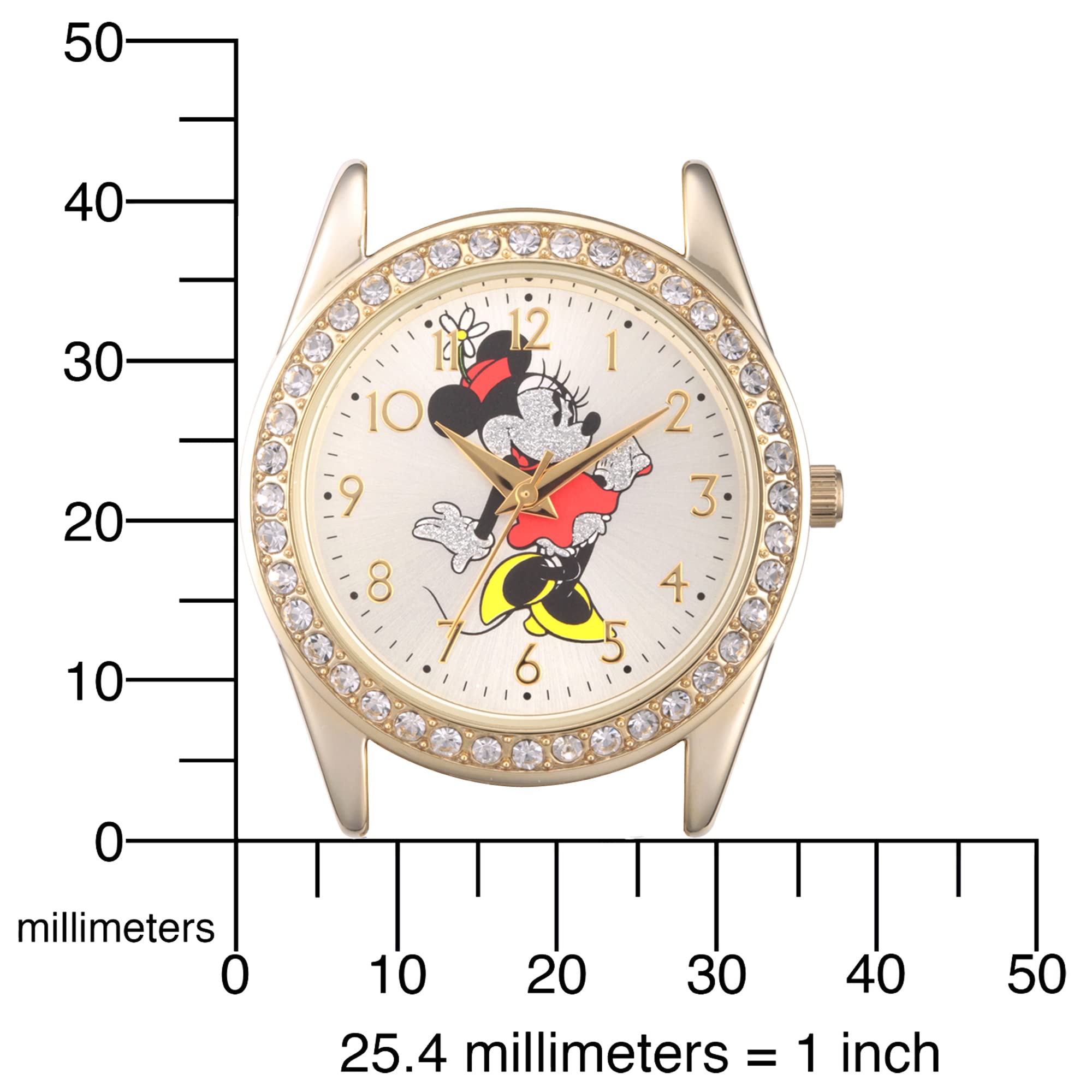 Foto 6 pulgar | Reloj Disney de Cuarzo Analógico 30 mm para Adulto - Venta Internacional