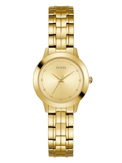 Foto 1 | Reloj Guess Classic Slim de Acero Inoxidable Dorado para Mujer - Venta Internacional