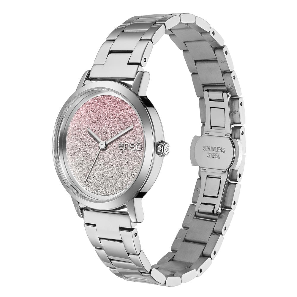 Foto 3 pulgar | Reloj de Pulsera Enso Shiny EW1071L4 Plateado para Mujer