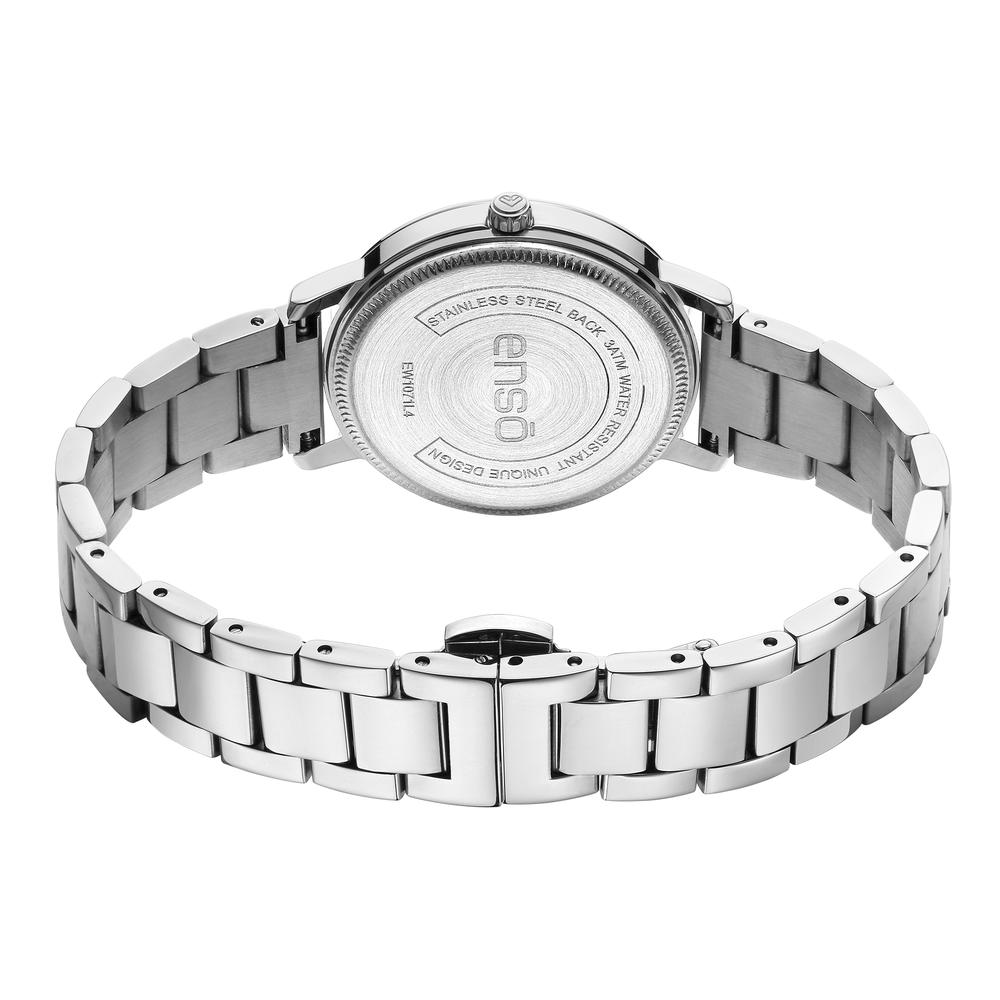 Foto 4 pulgar | Reloj de Pulsera Enso Shiny EW1071L4 Plateado para Mujer