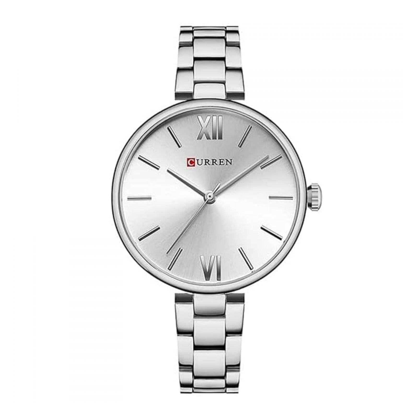 Reloj Curren KREB7119 Plateado Mujer $349