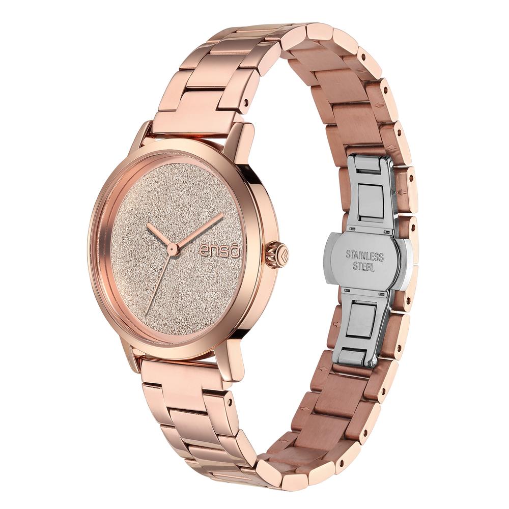 Foto 2 | Reloj de Pulsera Enso Shiny EW1071L1 Rosado para Mujer