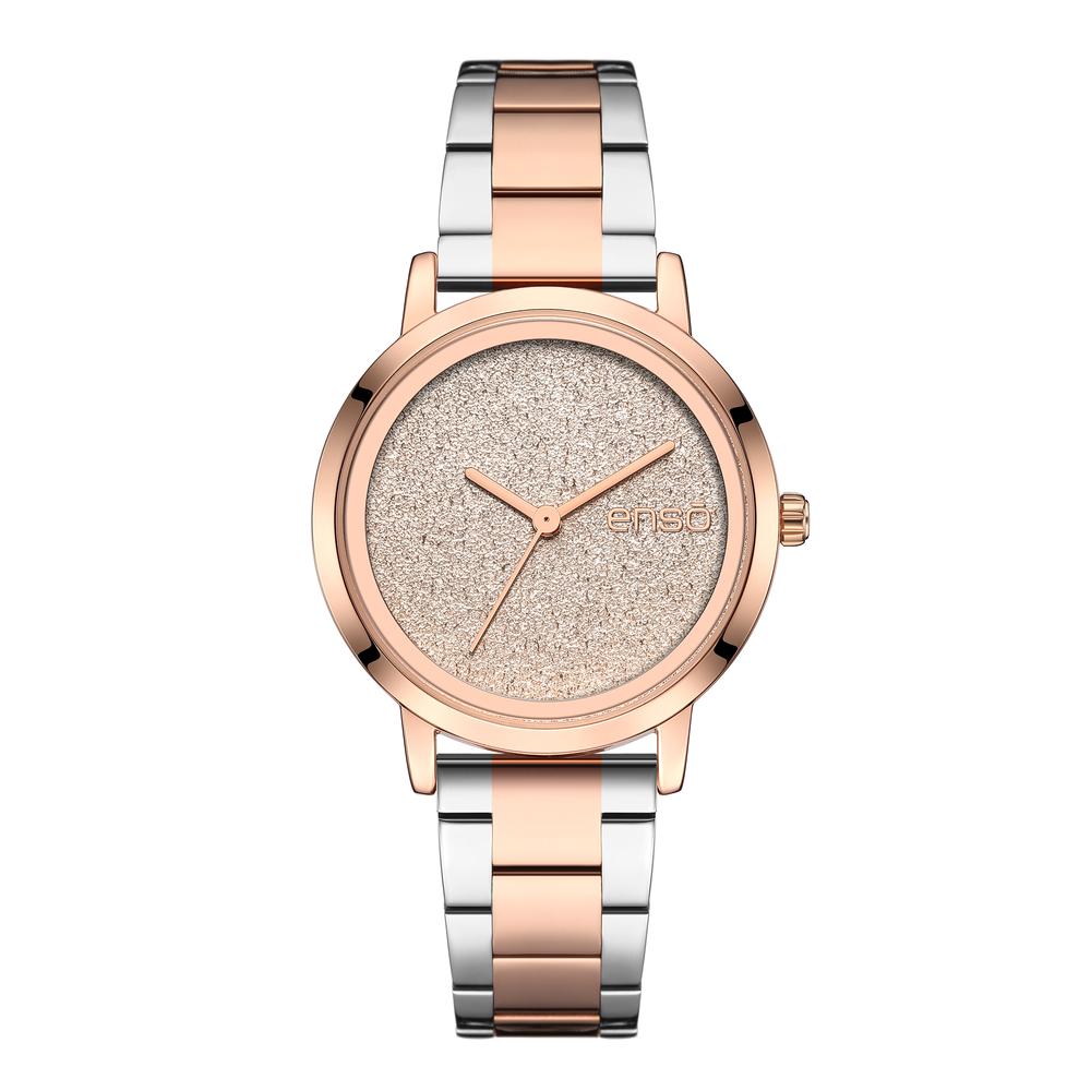 Reloj de Pulsera Enso Shiny E1071L2 Rosado para Mujer