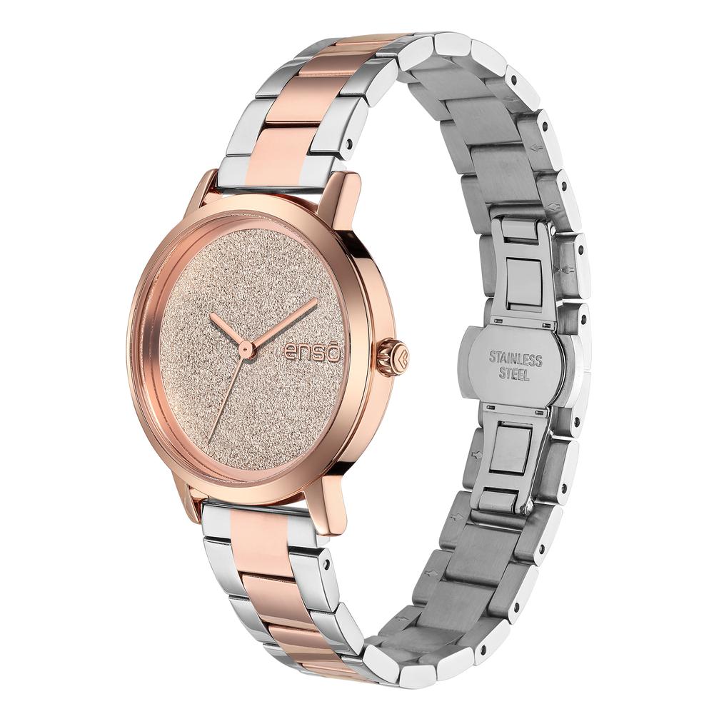 Foto 2 | Reloj de Pulsera Enso Shiny E1071L2 Rosado para Mujer