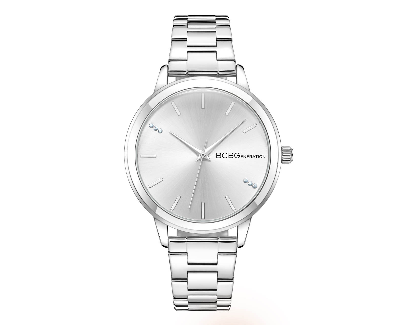 Reloj Bcbg Mujer Extensible De Acero Color Plateado Bbwlg0036301