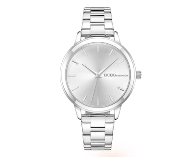 Foto 1 | Reloj Bcbg Mujer Extensible De Acero Color Plateado Bbwlg0036301