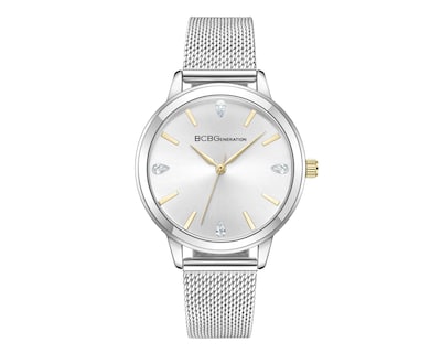 Foto 1 | Reloj Bcbg Mujer Extensible De Acero Color Plateado Bbwlg0036903