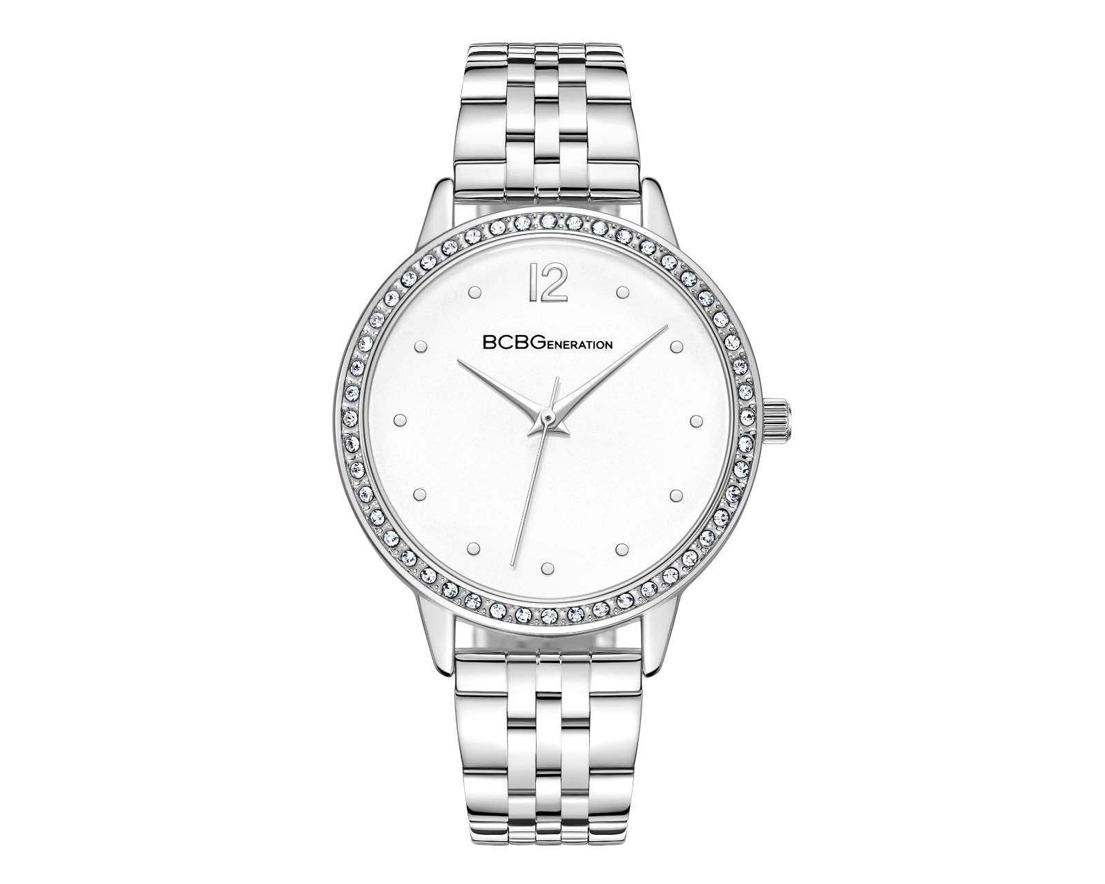 Reloj Bcbg Mujer Extensible De Acero Color Plateado Bbwlg0036201