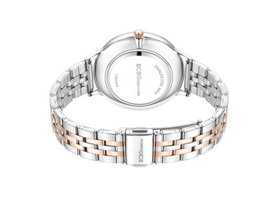 Foto 3 | Reloj Bcbg Mujer Extensible De Acero Color Bitono Bbwlg0036406