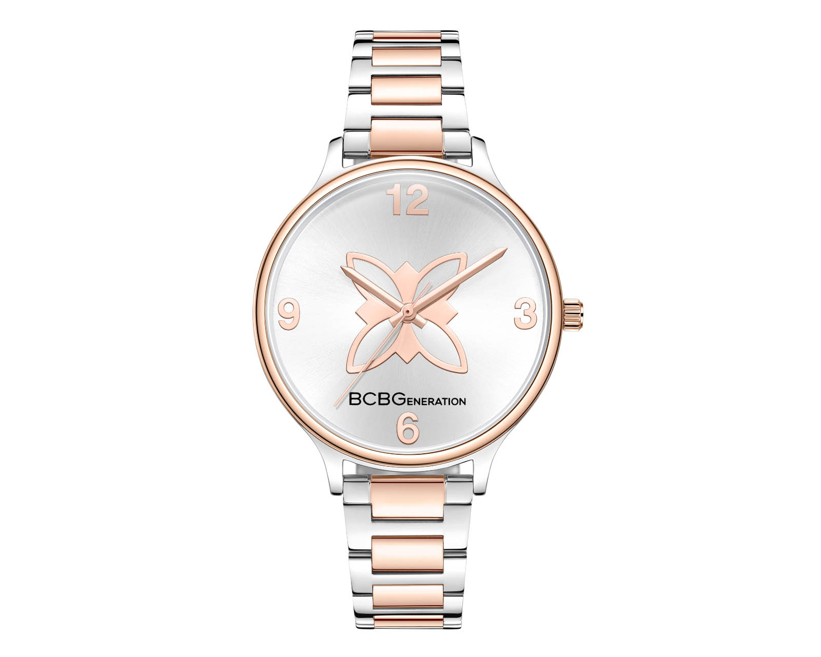 Reloj Bcbg Mujer Extensible De Acero Color Bitono Bbwlg0036704