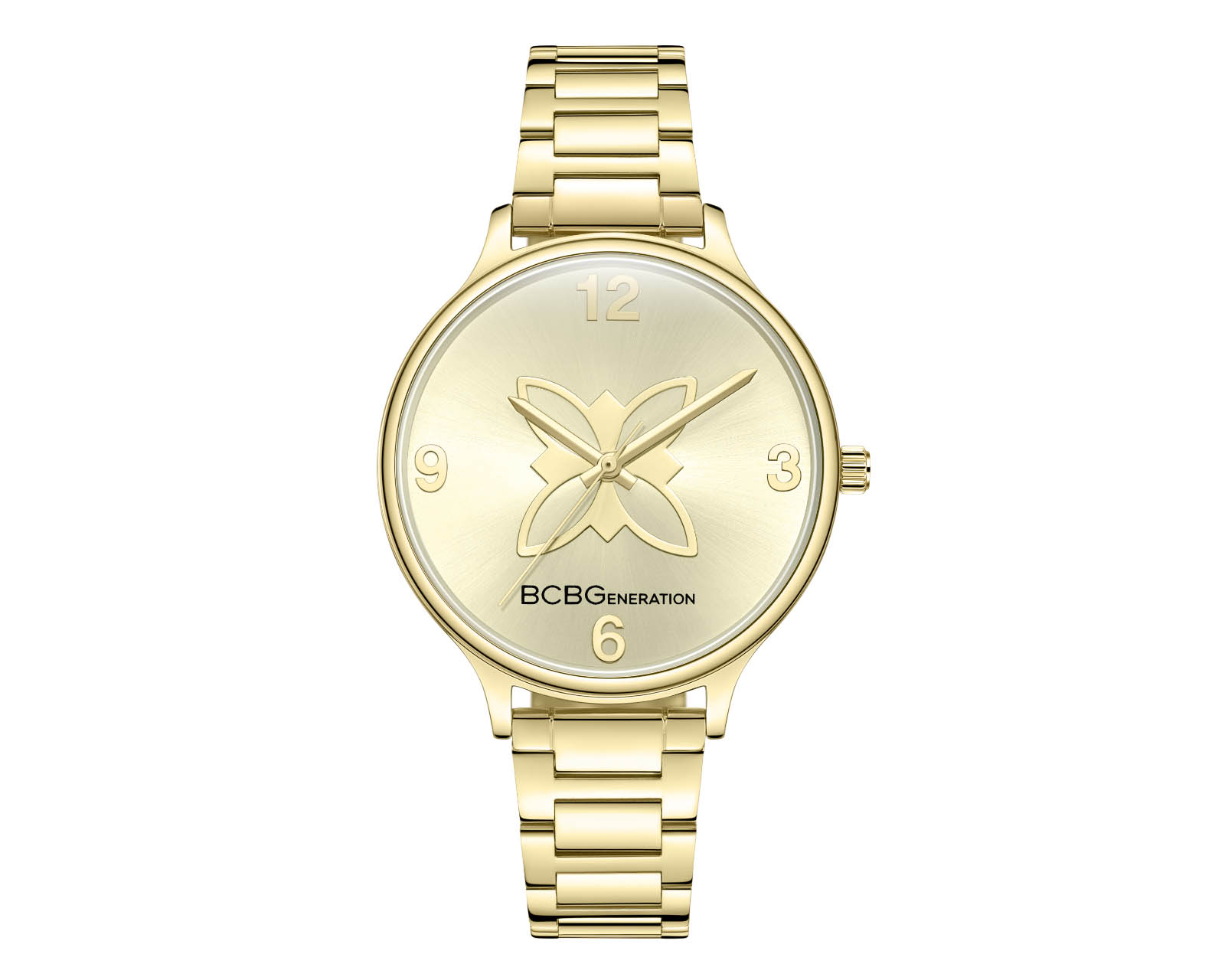 Foto 2 pulgar | Reloj BCBG Extensible de Acero color Dorado para Mujer