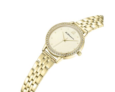 Foto 2 | Reloj BCBG Extensible de Acero color Dorado para Mujer