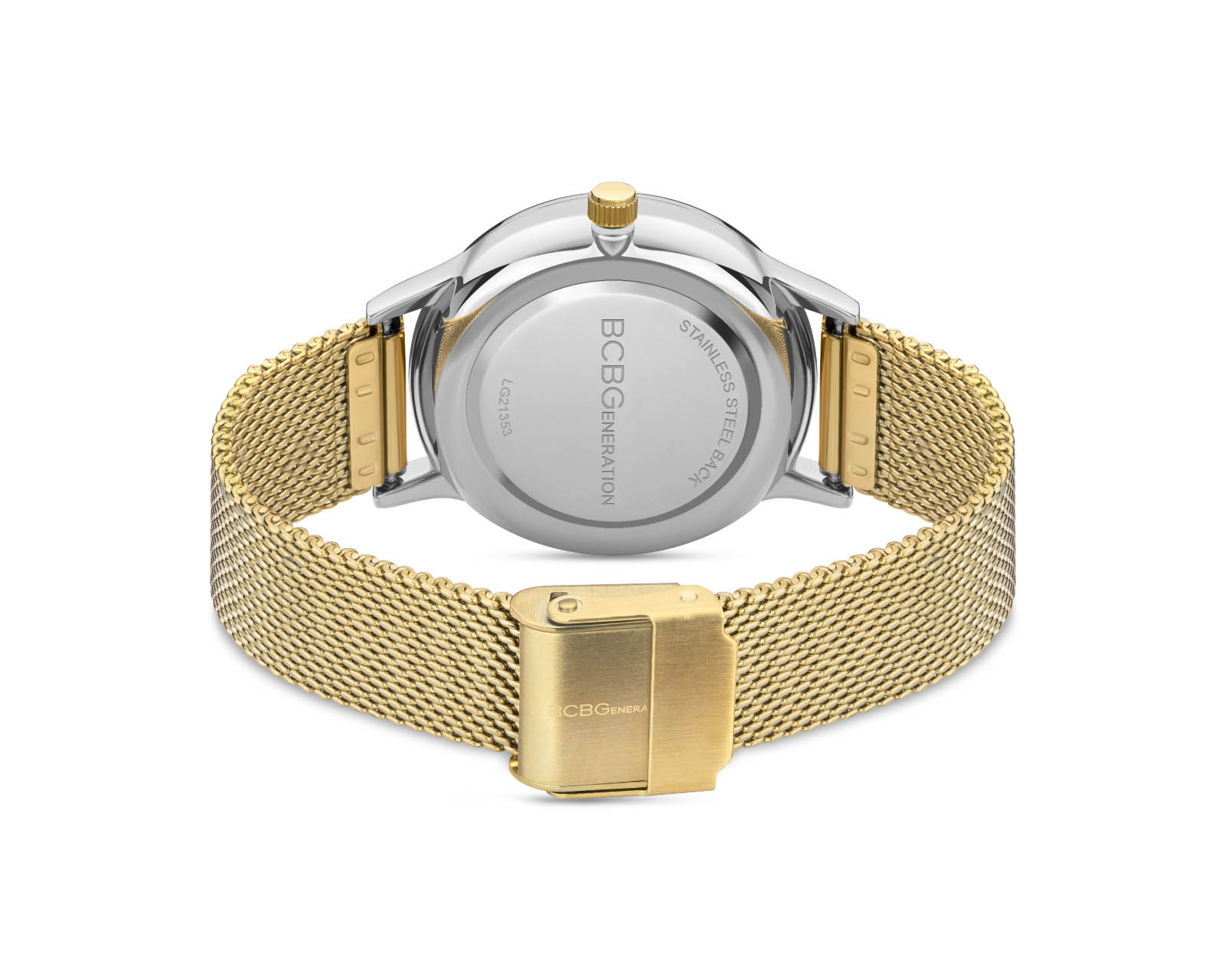 Foto 4 pulgar | Reloj Bcbg Bbwlg2135303 Extensible de Acero Dorado para Mujer