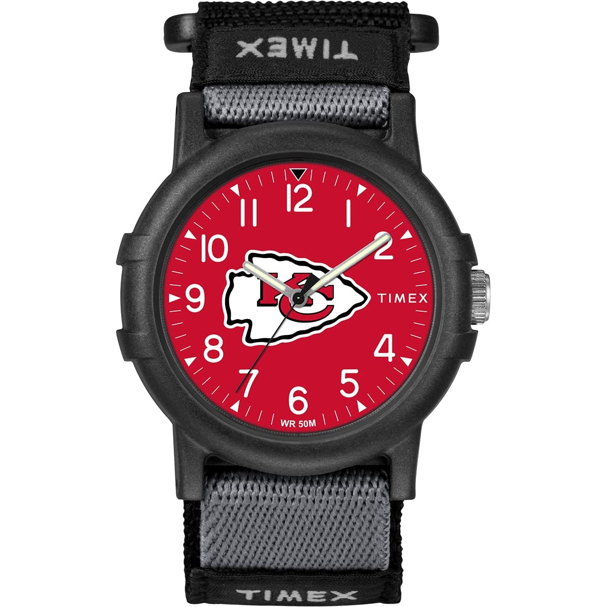 Foto 2 pulgar | Mira A Timex Youth Twzfchiya Nfl Reclutar A Los Kansas City Chiefs - Venta Internacional.