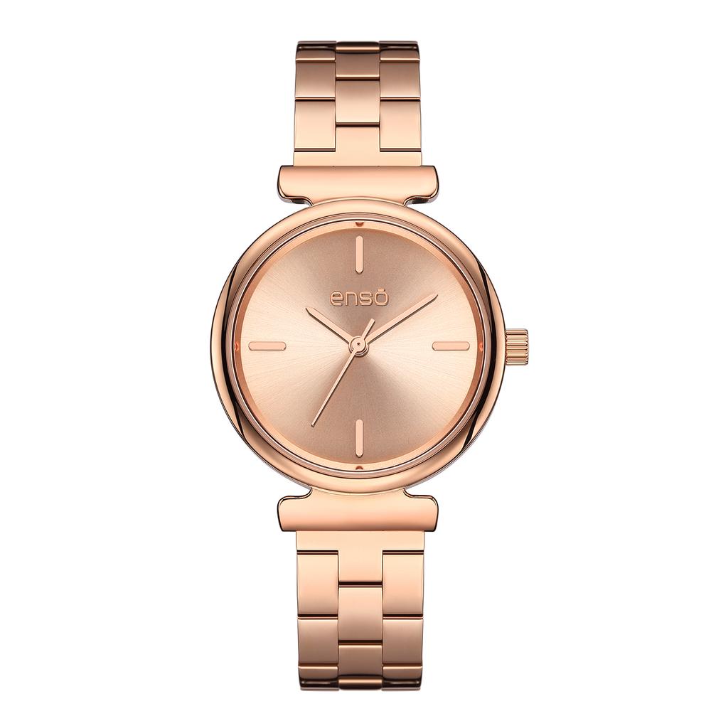 Foto 2 | Set De Reloj Y Joyería Enso Para Mujer Ewbsl10 Color Rosado