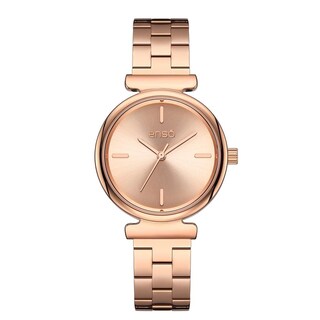 Foto 2 | Set De Reloj Y Joyería Enso Para Mujer Ewbsl10 Color Rosado